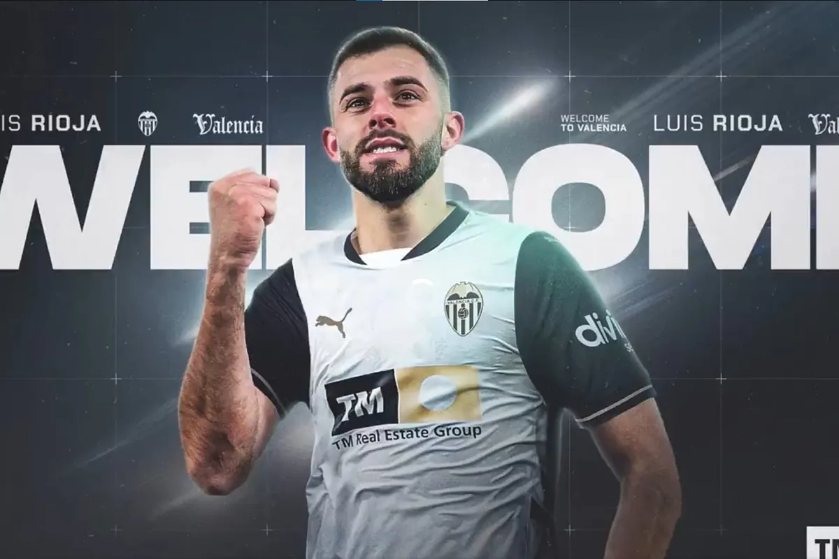 Valencia CF: Il Valencia ufficializza l’acquisto di Luis Rioja e Baraja lo porta a Vigo