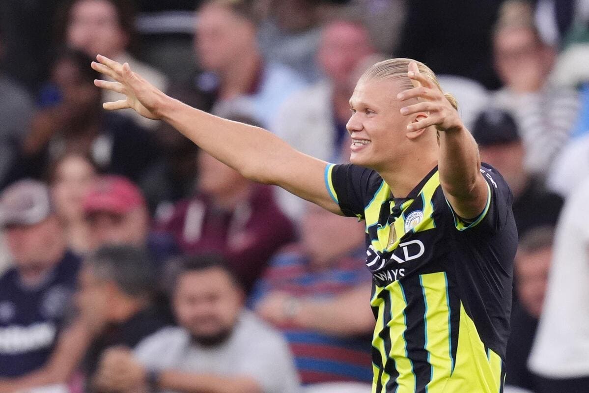 Erling Haaland nominato Giocatore del Mese della Premier League