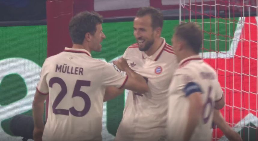 Harry Kane supera il record di Wayne Rooney in Champions League dopo aver segnato quattro gol nella vittoria del Bayern per 9-2 sulla Dinamo Zagabria