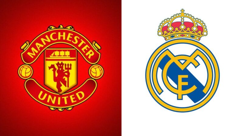 Sfida tra Manchester United e Real Madrid