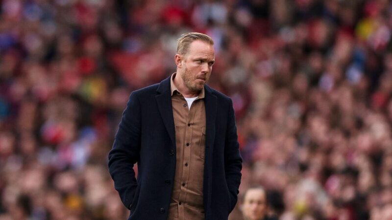 Jonas Eidevall, tecnico dell’Arsenal Women, si dimette