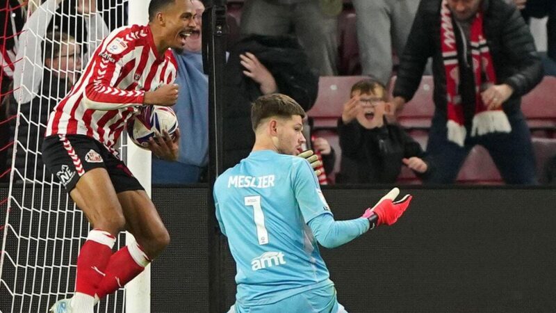 L’errore di Meslier costa al Leeds al Sunderland