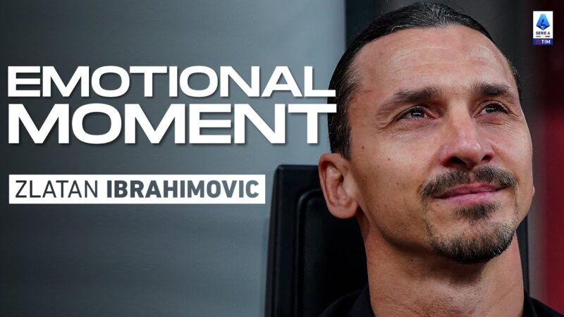L’addio di Zlatan Ibrahimovic al Milan | Momento Emozionale | Serie A 2022/23