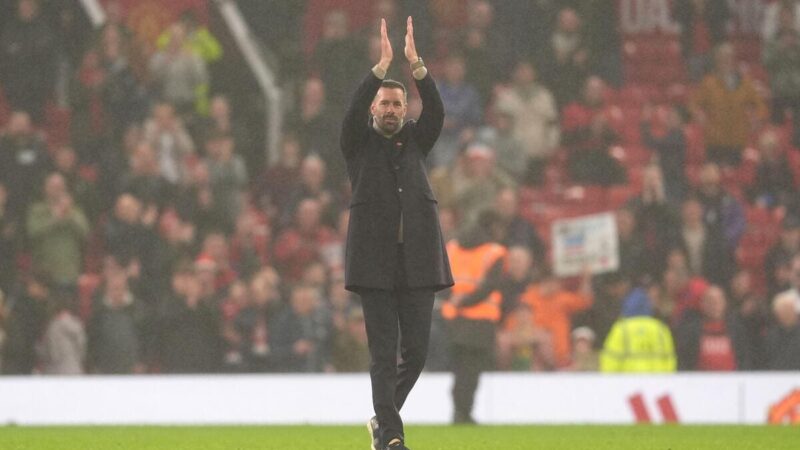 Amorim ha in programma di parlare con Van Nistelrooy oggi