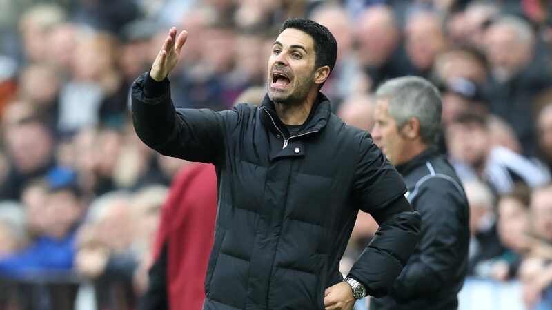 Mikel Arteta è soddisfatto delle sue opzioni offensive dopo la sconfitta del Newcastle