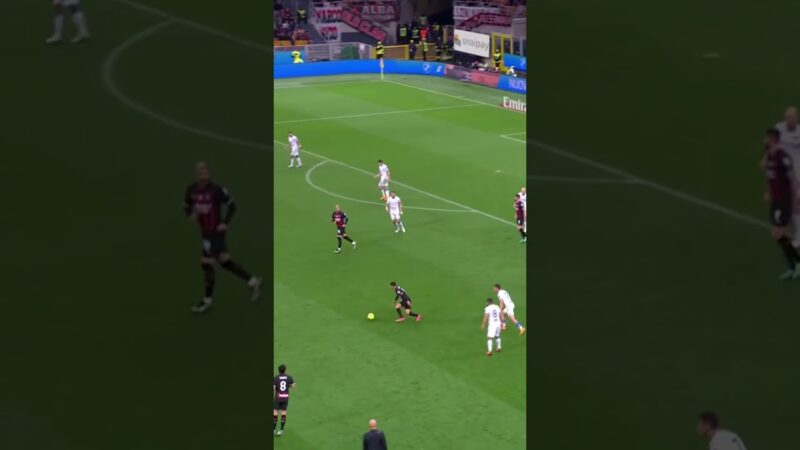 Olivier Giroud segna la prima tripletta in Serie A… e guardate la terza 👀 #shorts