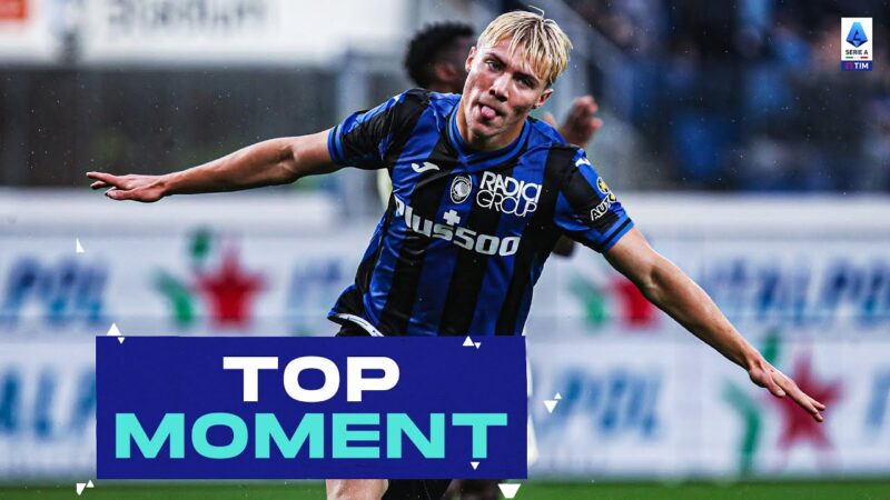 Rasmus Hojlund domina in Serie A | Momento principale | Atalanta-Verona | Serie A 2022/23