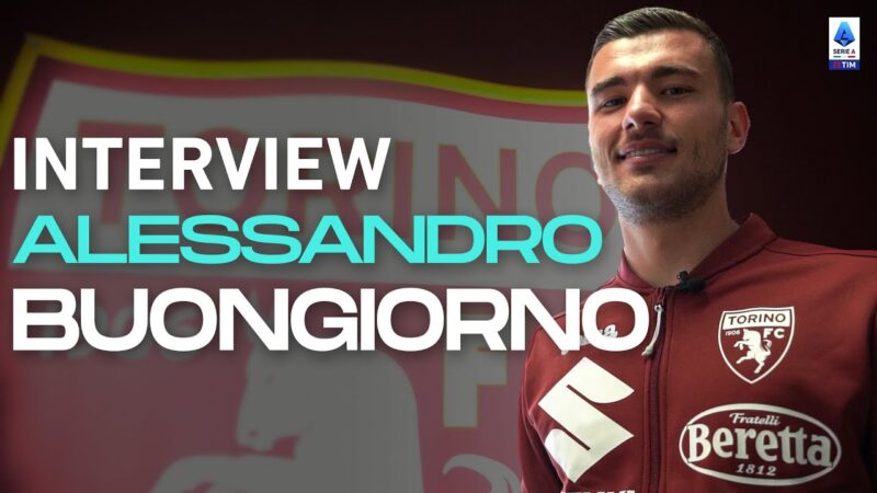Tifoso di sempre diventa capitano del Torino | Due chiacchiere con Boungiorno | Serie A 2022/23