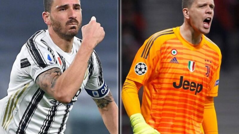 Bonucci risponde alla “merda” di Szczesny: “Si è chiuso in bagno… e non dico cosa ha fatto”