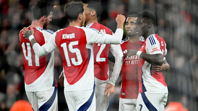 Bukayo Saka ha avuto parole per Myles Lewis-Skelly dopo aver aperto il gol dell’Arsenal