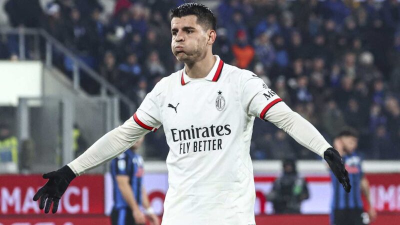 Milan, Morata: “Non possiamo guardare gli arbitri, non abbiamo meritato la vittoria oggi”|Serie A