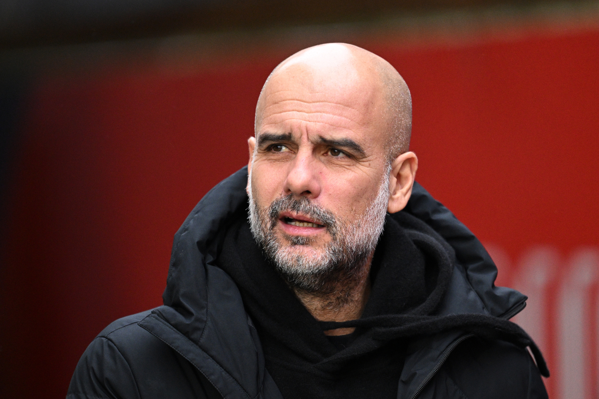 Pep Guardiola, tecnico del Manchester City, è interessato a Mohammed Kudus