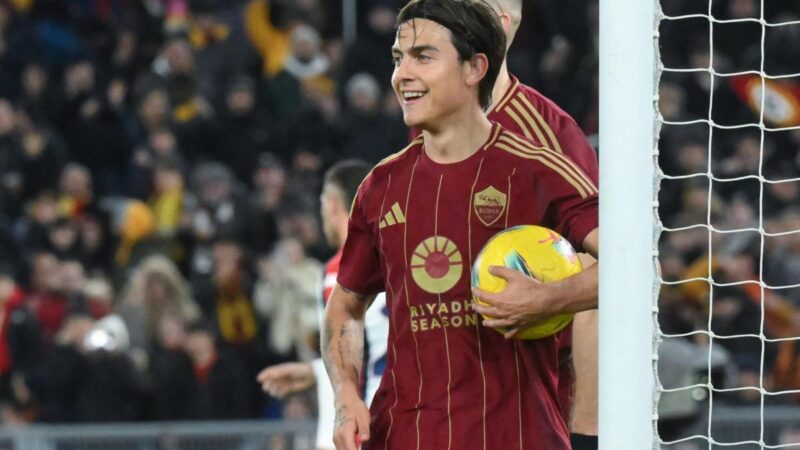 Dybala rinnova automaticamente con la Roma fino al 2026