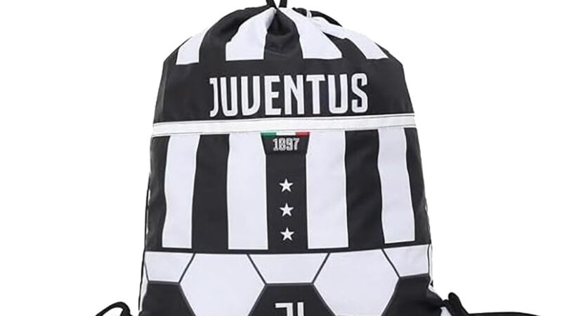 Seven Juventus Easy Bag bianca e nero modello 30B602406 – idea regalo juve