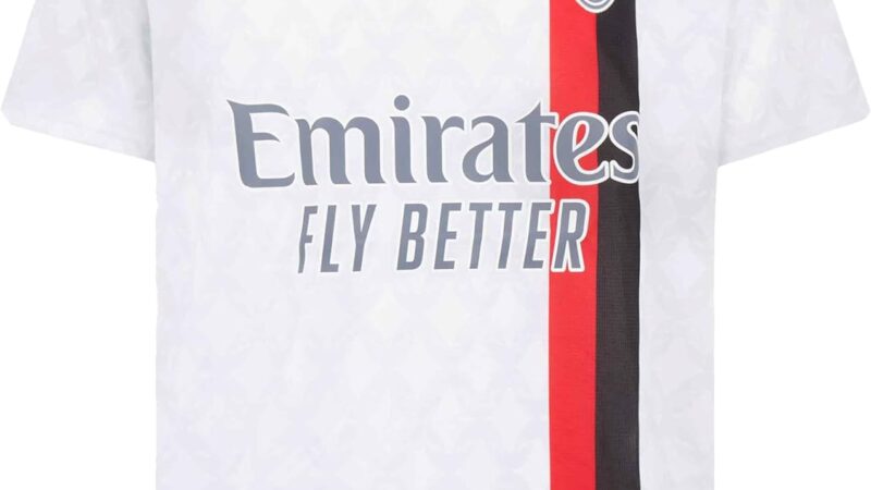 AC Milan Maglia Gara Away, Stagione 2023/24, Adulto, Unisex – idea regalo milan