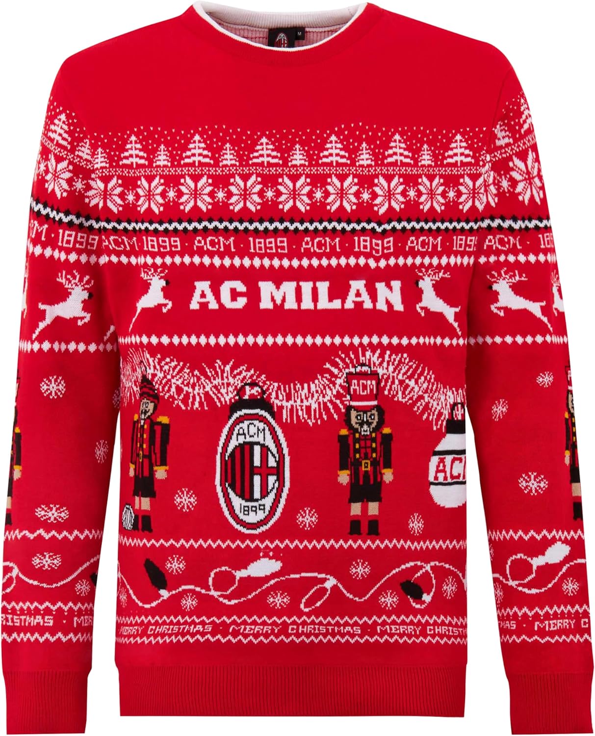 AC Milan, Christmas Jumper, Maglione Natalizio, Official Product, per Un Natale – idea regalo milan
