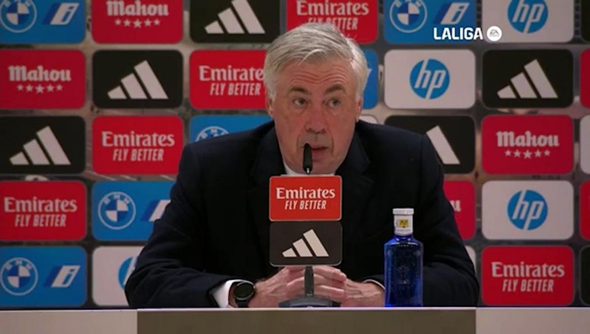 Ancelotti: “La penalità? Le persone del calcio non lo capiscono”