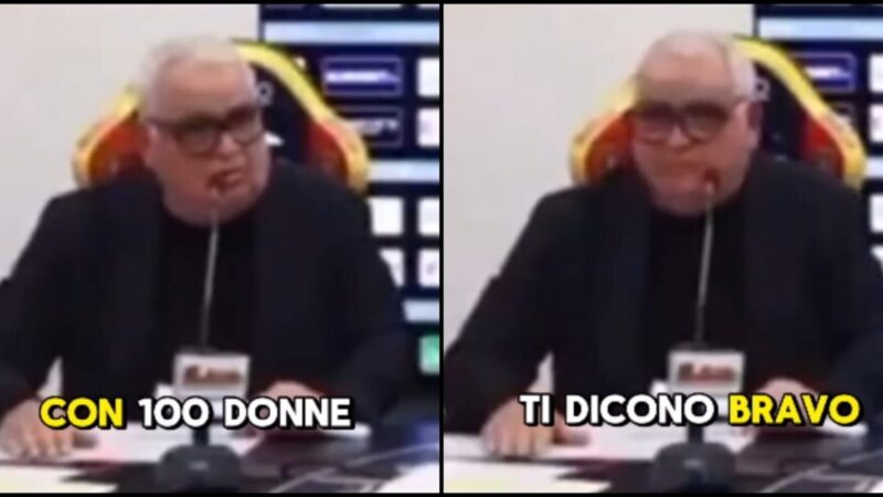 CdS – “Vai con cento donne e ti dicono…”