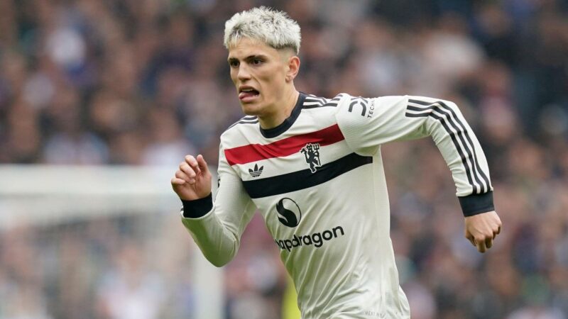 Garnacho “è cambiato” dopo il Derby Day Drop dice Amorim