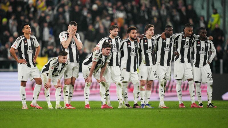 Penalità massima della Juve in COPPA
