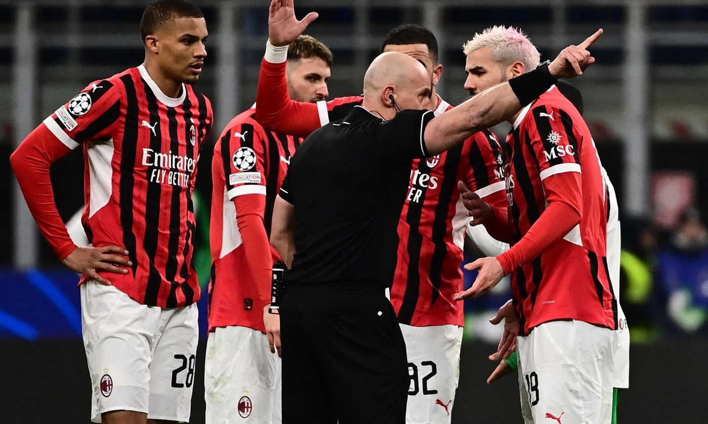 Quante volte è stato espulso Theo Hernandez col Milan: le gare, i precedenti e un dato che si ripete|Champions League