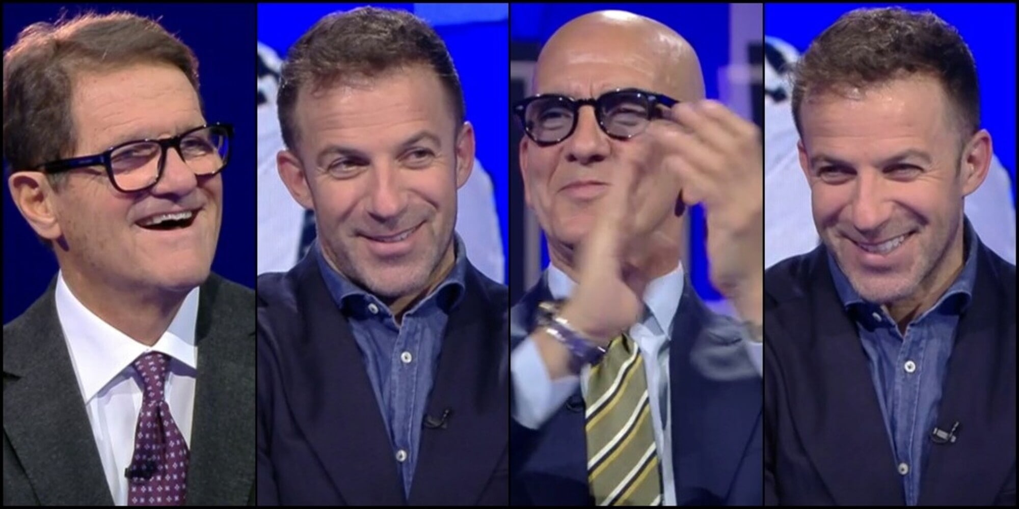 TS – Del Piero, risposta show e ovazione a Sky!