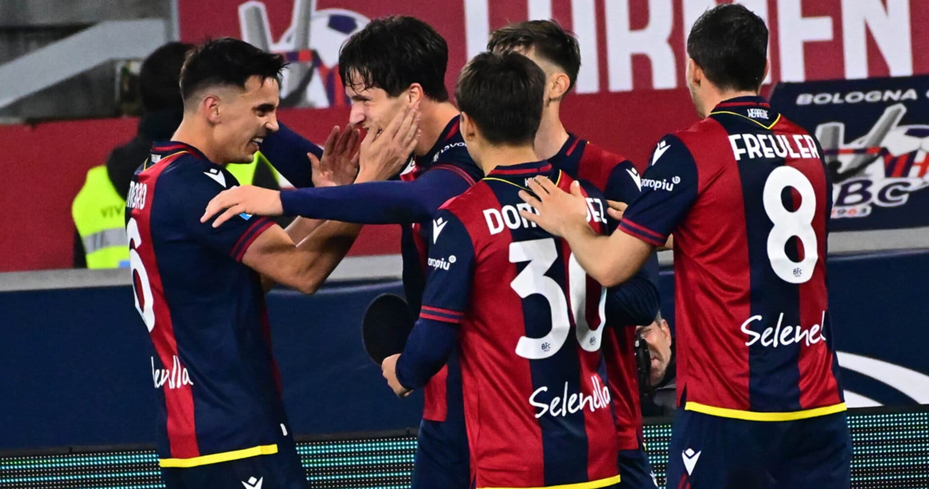 TS – il Bologna vola e batte il Como di Fabregas