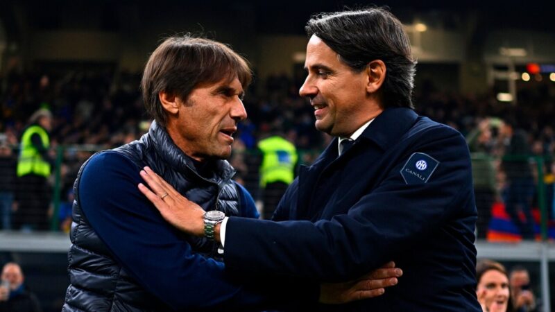 TS – tra Inzaghi e Conte è sfida a colpi di retropensieri