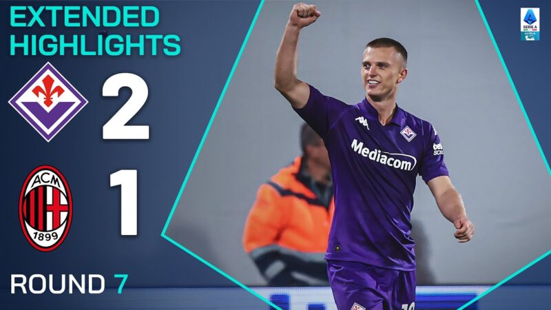 Fiorentina-milan 2-1 | Punti salienti estesi | Serie A 2024/25