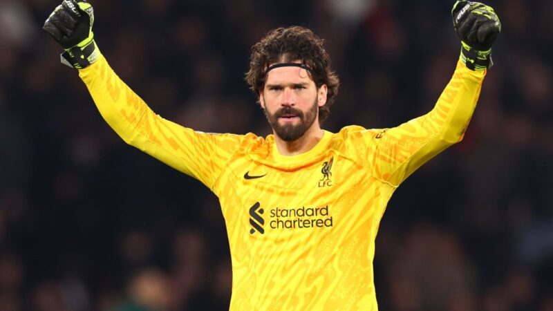 Alisson ha giocato nella Coppa Carabao per Liverpool in questa stagione?