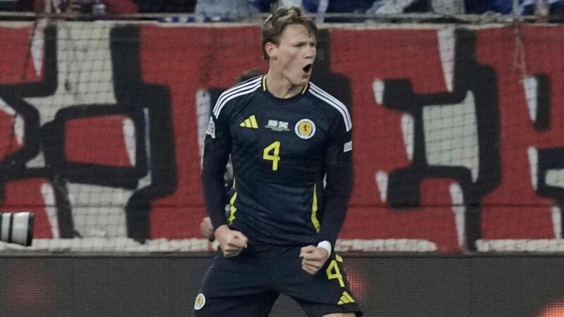 La Scozia prendi stretta vantaggio sulla Grecia