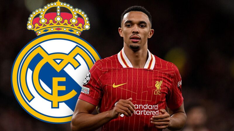 La star del Liverpool Trent Alexander-Arnold si trasferirà al Real Madrid quest’estate con un contratto per paraurti