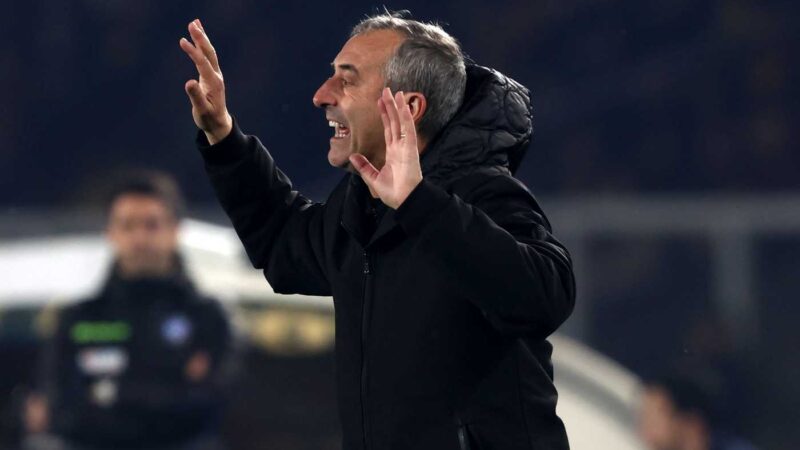 Lecce, Giampaolo: “Il goal di Dovbyk? A parti invertite non so se sarebbe stato confermato” | Serie A