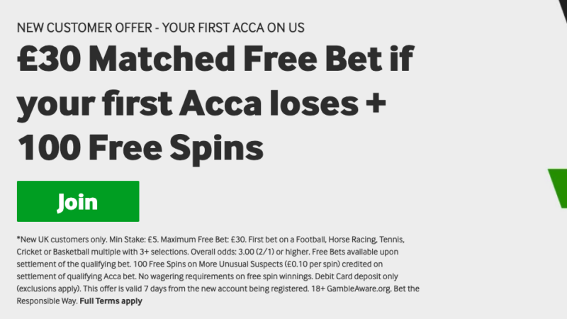 Offerta di scommessa per il giorno 3 di Cheltenham per £ 30 match gratuite scommesse