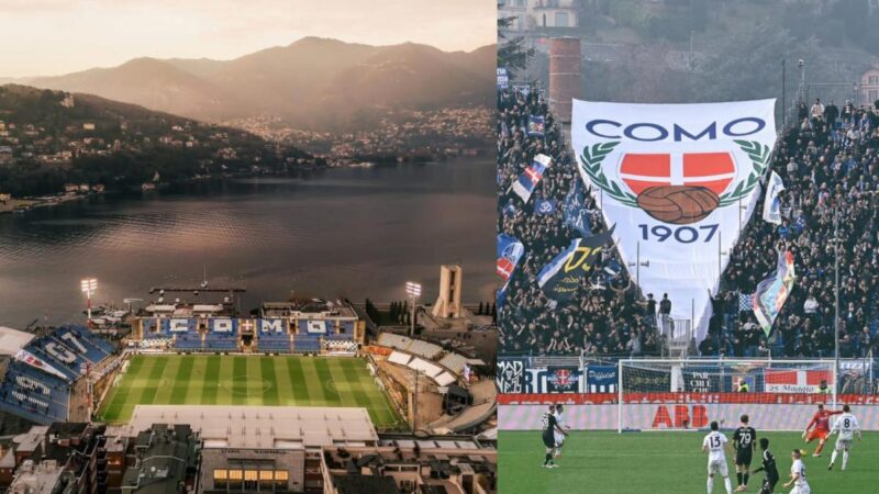 The Lake Treasury: questo è lo stadio del 1907 ai piedi delle Alpi
