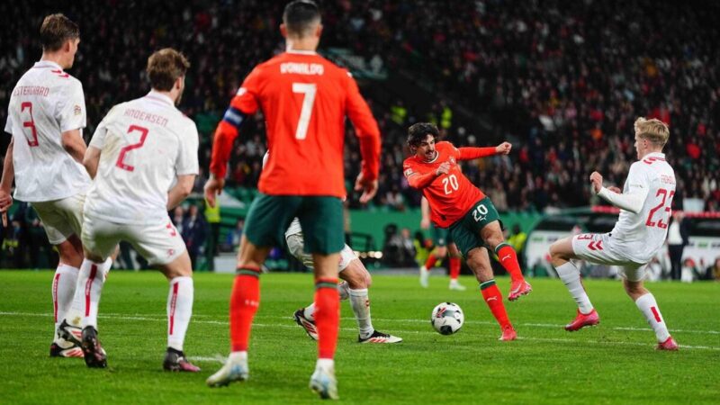 Trincao risparmia Ronaldo Blushs, Spagna e Francia vincono sparatorie