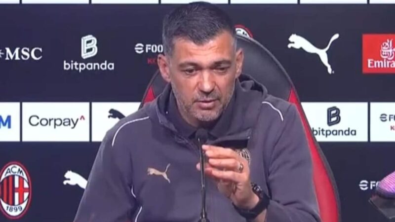 Tuttosport – Conceicao, la risposta su Conte al Milan e l’ironia su Ibra: “Non può giocare”