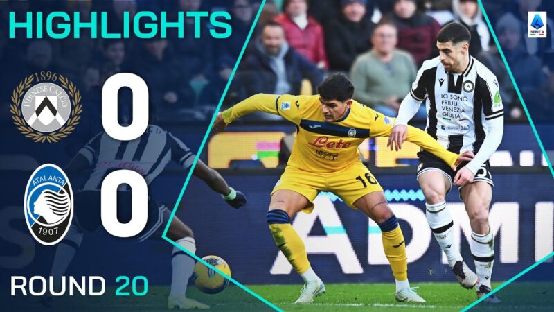 Udinese-Atalanta 0-0 | Punti salienti | Stallo in Udine | Serie A 2024/25
