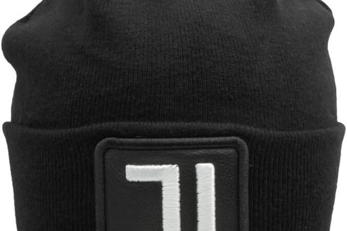 Juventus Cappello Skipper Maglia Liscia Patch Pelle Ricamato 52% VI 30% PL 18% PA 133468 – idea regalo juve