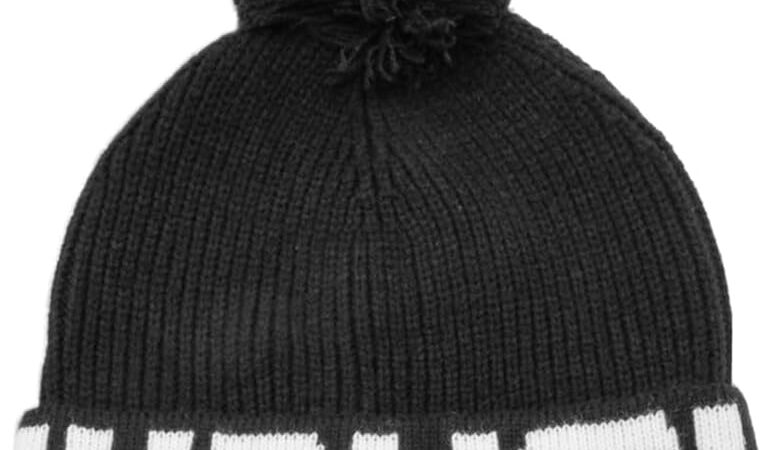 Juventus Cappello PONPON Maglia Jacquard 100% PC 133595 – idea regalo juve