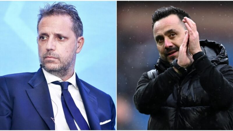 CdS – Paratici e Furlani, incontro a Londra. De Zerbi in pole come nuovo allenatore