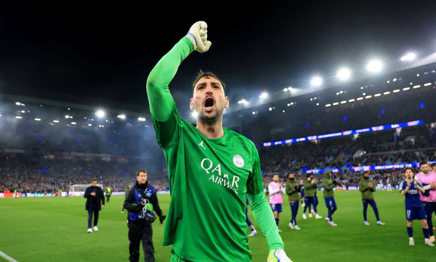 Donnarumma, un’altra notte da fenomeno in Inghilterra: è il miglior portiere della Champions League? | Primapagina