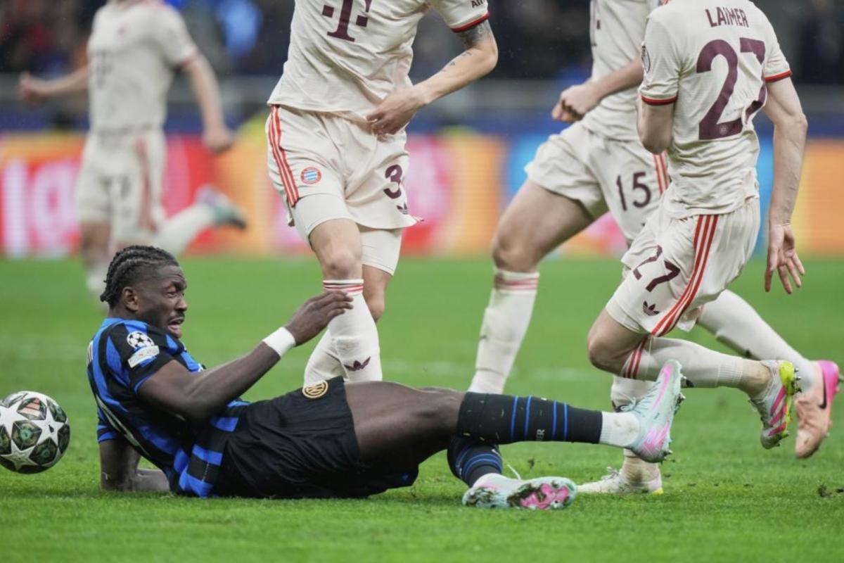 Inter perde Thuram … con la semifinale di Champions contro il Barcellona all’orizzonte