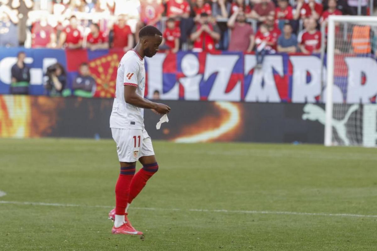 La prima espulsione di Lukébakio