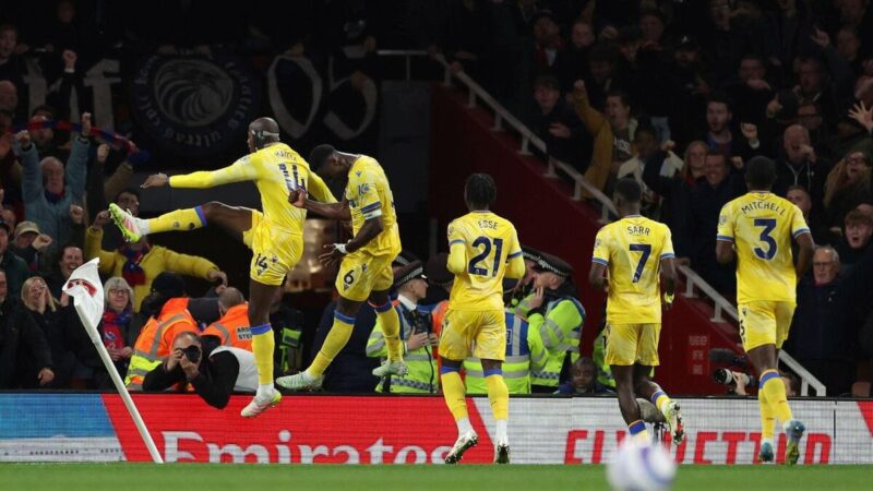 Mateta Brilliance Pegs Gunners Back ma Liverpool Title Party ancora in attesa