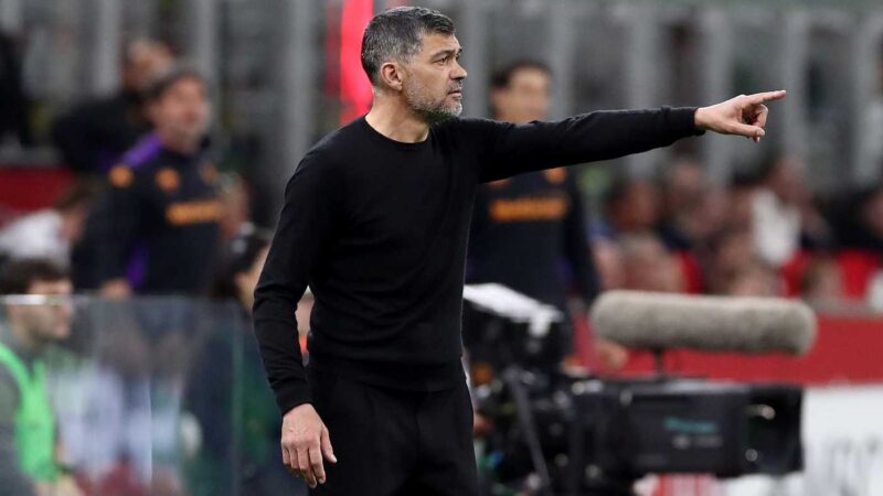 Milan, Conceicao: “Ci sono comportamenti da migliorare, cose che si imparano da ragazzini” | Serie A