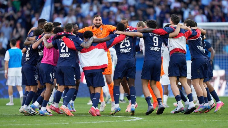 PSG incoronato Ligue 1 Champions come Inter Slip up in Serie A