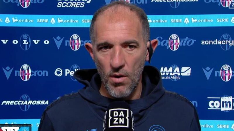 TS – “Il Bologna ci ha fatto sbagliare. McTominay e Buongiorno…”