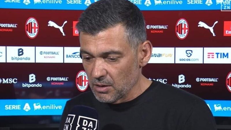 TS – “Poco rispetto per me. Milan, così non c’è stabilità”