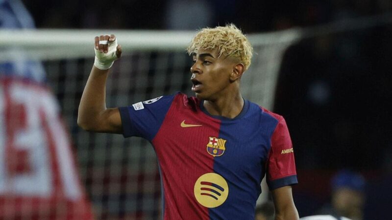 Lamine Yamal pareggia dopo che il club catalano è rimasto in svantaggio al primo minuto